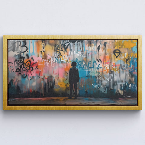 Dévoilement de l'art derrière le mur