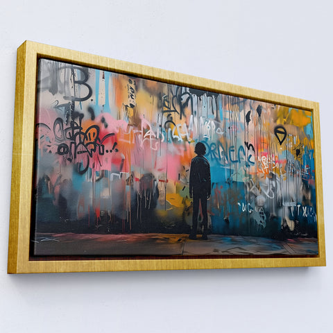 Dévoilement de l'art derrière le mur