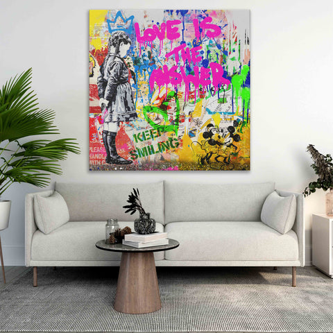 Love is the answer- Keep smiling