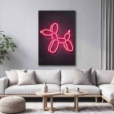 Neon Balloon Dog