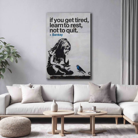 BANKSY Rest, Not Quit
