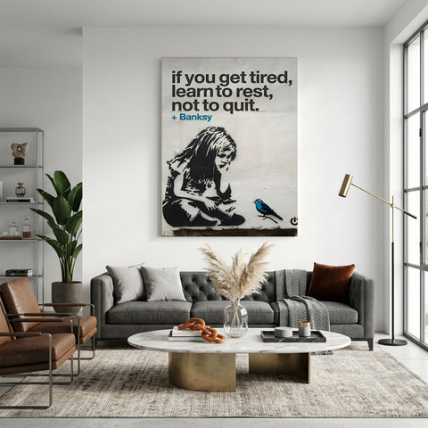BANKSY Rest, Not Quit