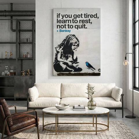 BANKSY Rest, Not Quit
