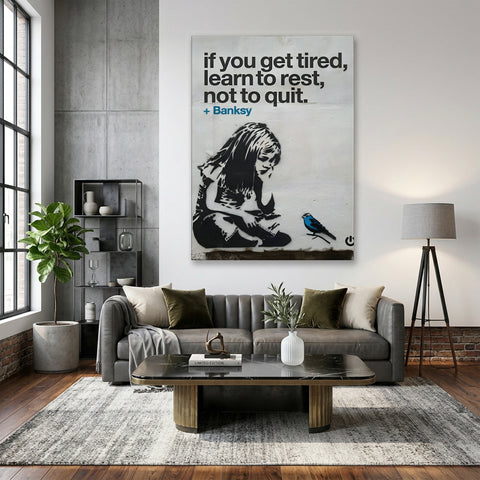BANKSY Rest, Not Quit