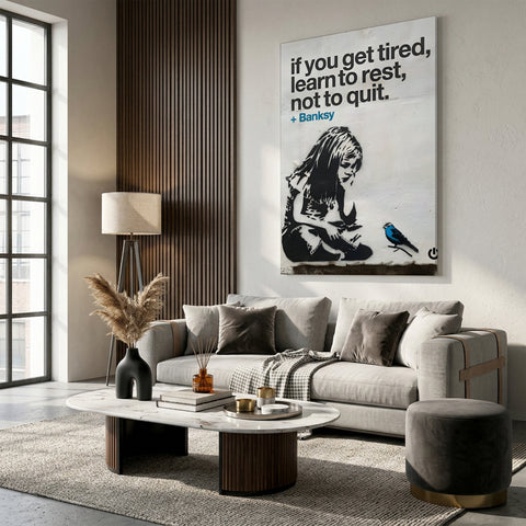 BANKSY Rest, Not Quit