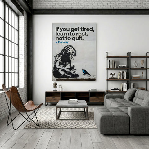 BANKSY Rest, Not Quit