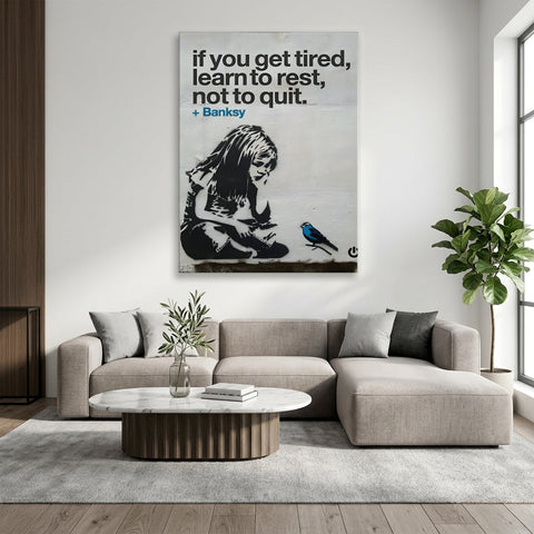 BANKSY Rest, Not Quit
