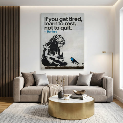 BANKSY Rest, Not Quit