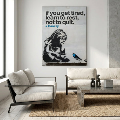BANKSY Rest, Not Quit