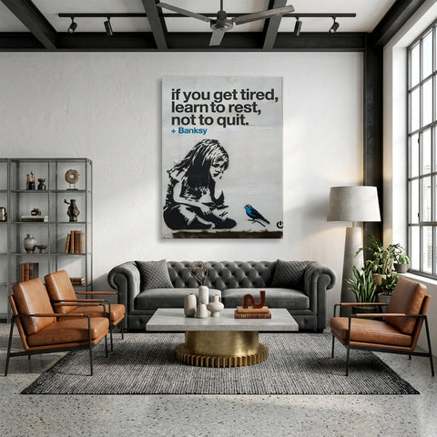 BANKSY Rest, Not Quit