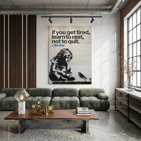 BANKSY Rest, Not Quit