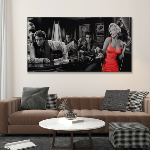 Elvis Presley and Marilyn Monroe