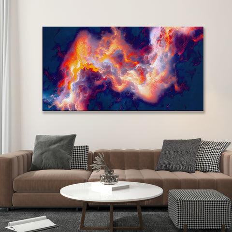 Abstract Fire Sky