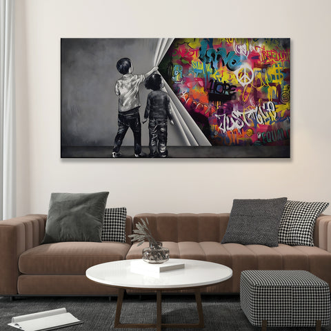 Unveiling Art Behind the Wall