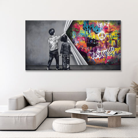 Unveiling Art Behind the Wall