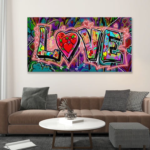 STREET WALL LOVE NEON