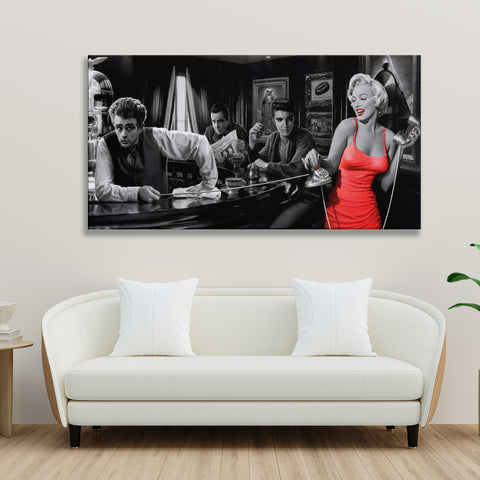 Elvis Presley and Marilyn Monroe
