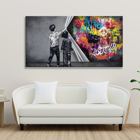 Unveiling Art Behind the Wall