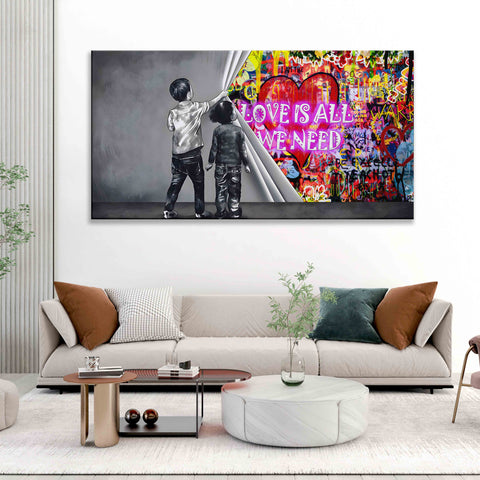 Unveiling love is all we need