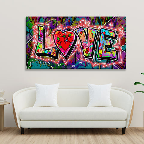 STREET WALL LOVE NEON