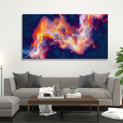 Abstract Fire Sky