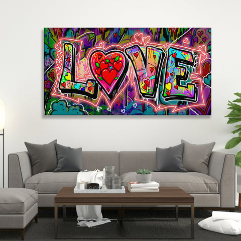STREET WALL LOVE NEON