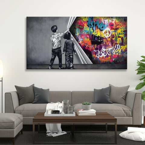 Unveiling Art Behind the Wall