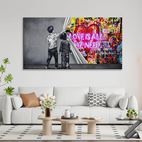 Unveiling love is all we need