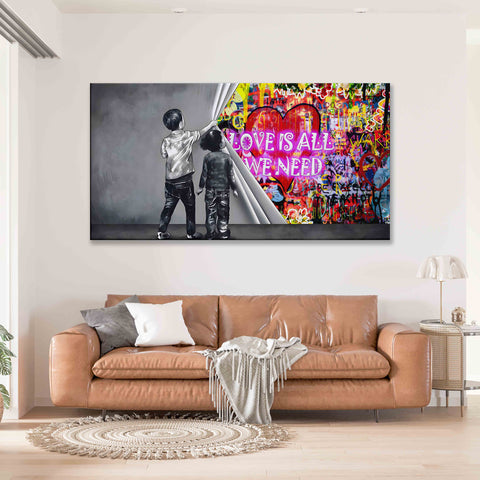 Unveiling love is all we need