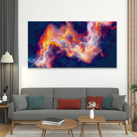 Abstract Fire Sky