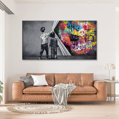 Unveiling Art Behind the Wall