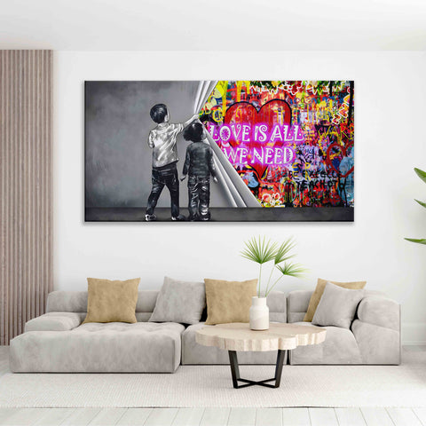 Unveiling love is all we need