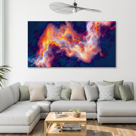 Abstract Fire Sky