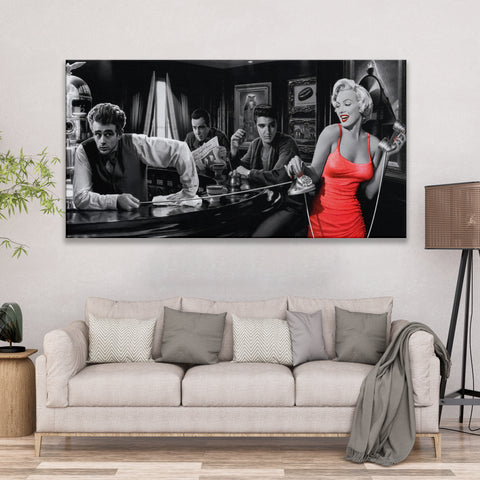 Elvis Presley and Marilyn Monroe