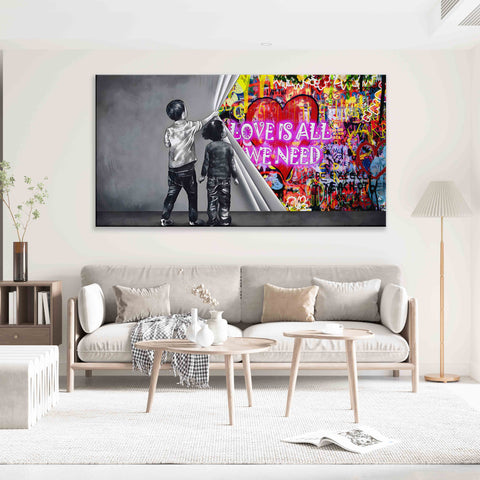 Unveiling love is all we need