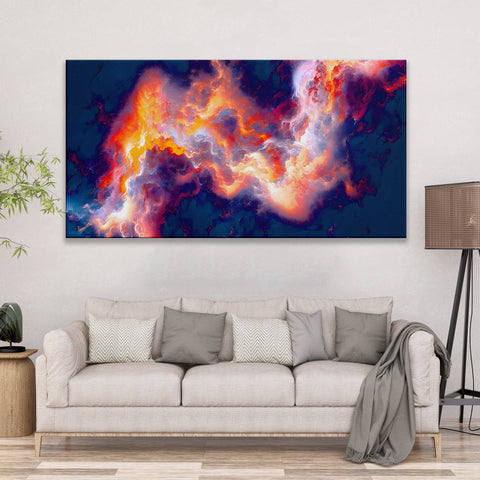 Abstract Fire Sky