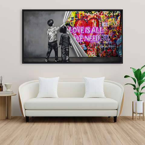 Unveiling love is all we need