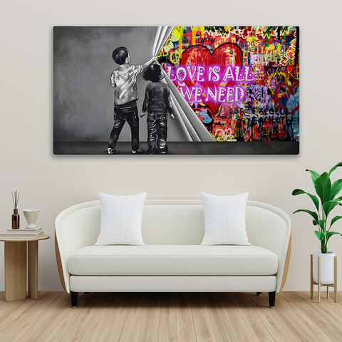 Unveiling love is all we need