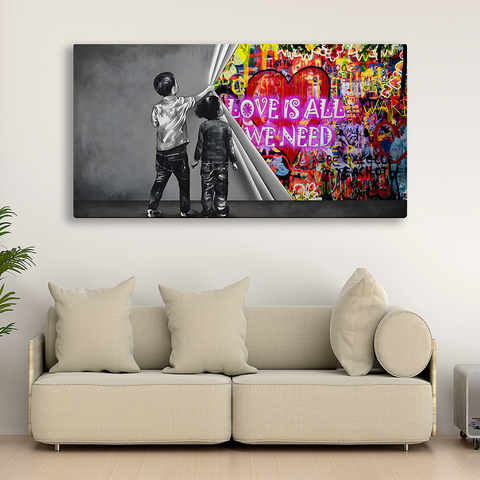 Unveiling love is all we need