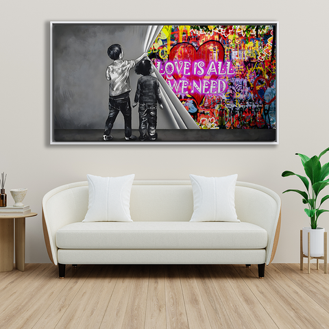 Unveiling love is all we need