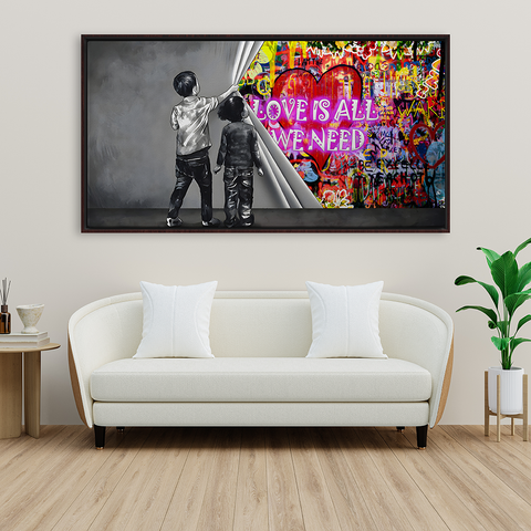 Unveiling love is all we need