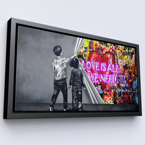 Unveiling love is all we need