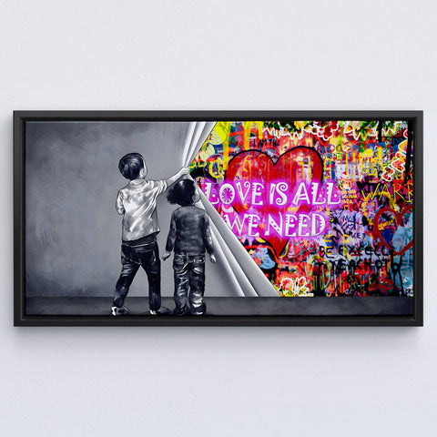 Unveiling love is all we need