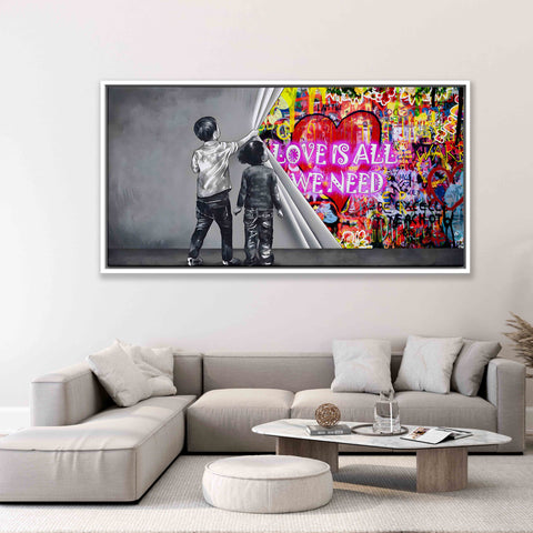 Unveiling love is all we need