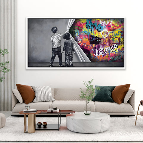 Unveiling Art Behind the Wall