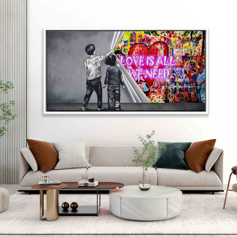 Unveiling love is all we need