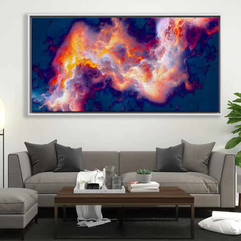 Abstract Fire Sky