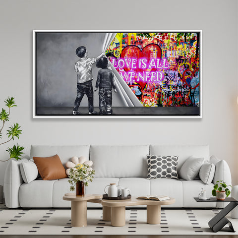 Unveiling love is all we need