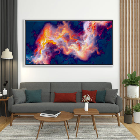 Abstract Fire Sky
