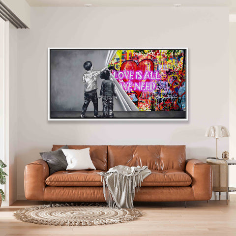 Unveiling love is all we need